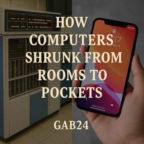 How Computers Shrunk from Rooms to Pockets