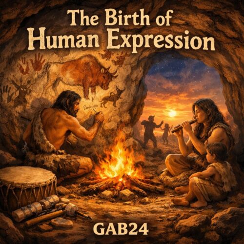 The Birth of Human Expression