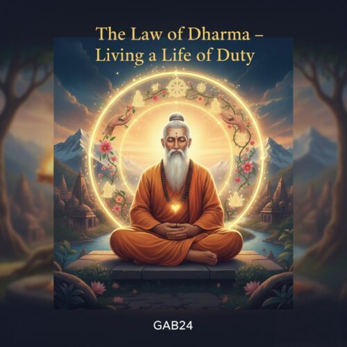 The Law of Dharma – Living a Life of Duty