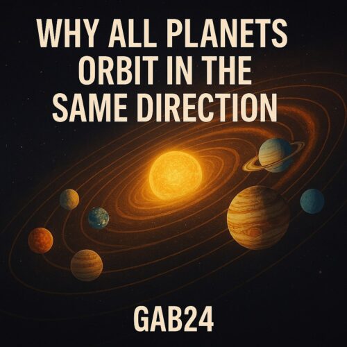 Why All Planets Orbit in the Same Direction