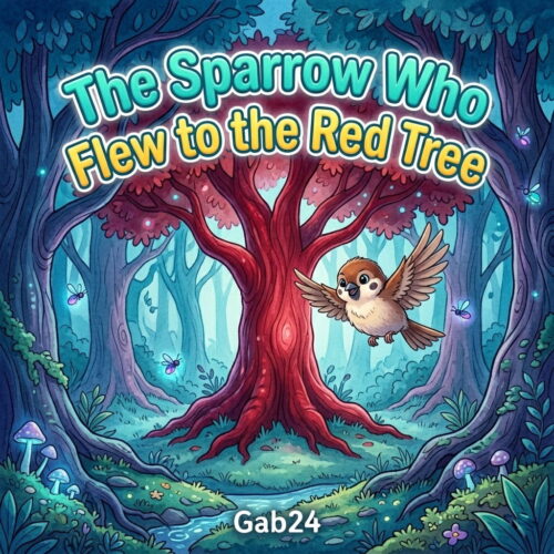 The Sparrow Who Flew to the Red Tree